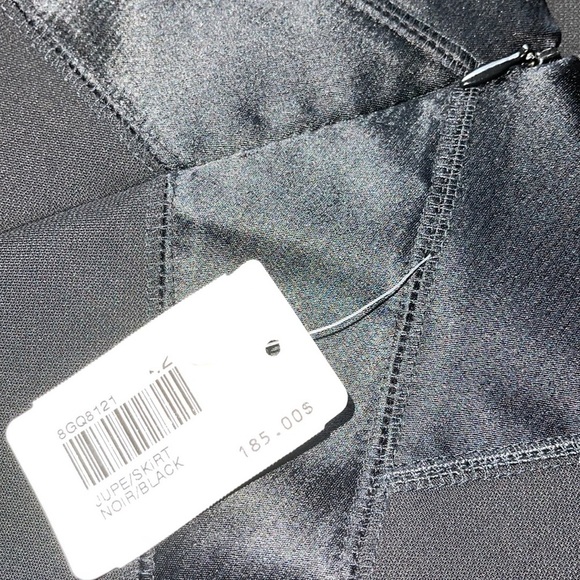 SANDRA ANGELOZZI BLACK FORMAL FIGURE ACCENT SKIRT - Picture 2 of 11